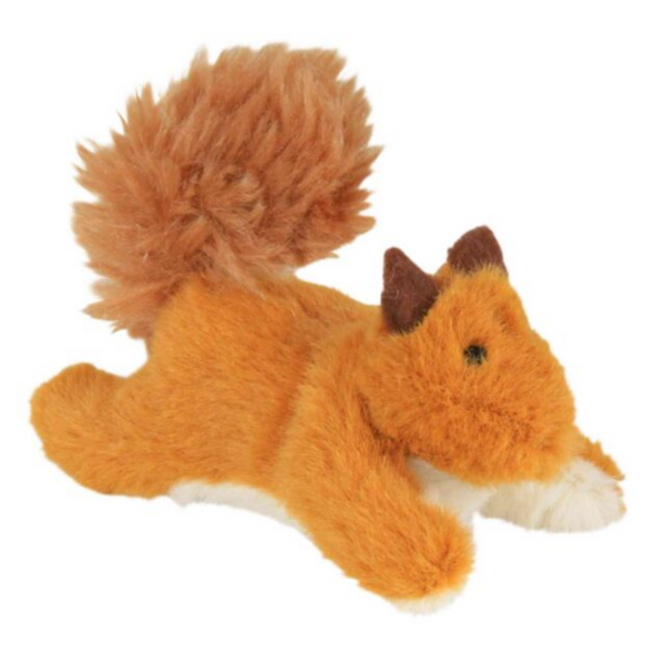 Плюшена котешка играчка Trixie Squirrel таралеж с добавена котешка трева