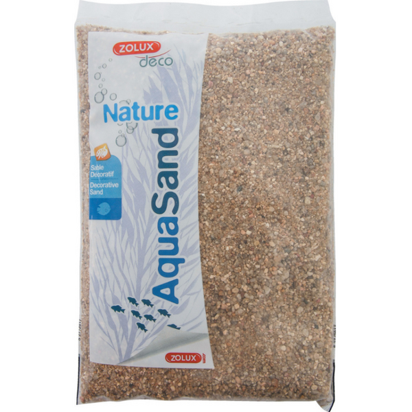 346400 Zolux AQUASAND NAT RIVIERE 1KG