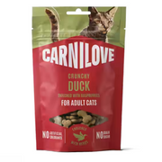 NEW 103100792 Carnilove Cat Crunchy Snack Duck Enriched with Raspberries 50 g лакомство за котки