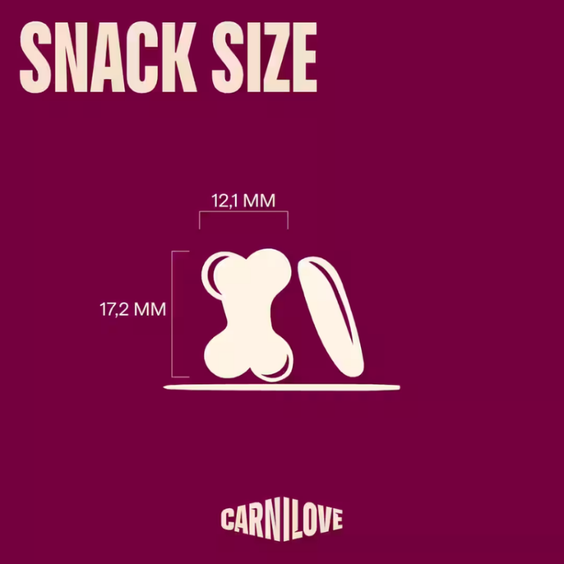 NEW 103100792 Carnilove Cat Crunchy Snack Duck Enriched with Raspberries 50 g лакомство за котки