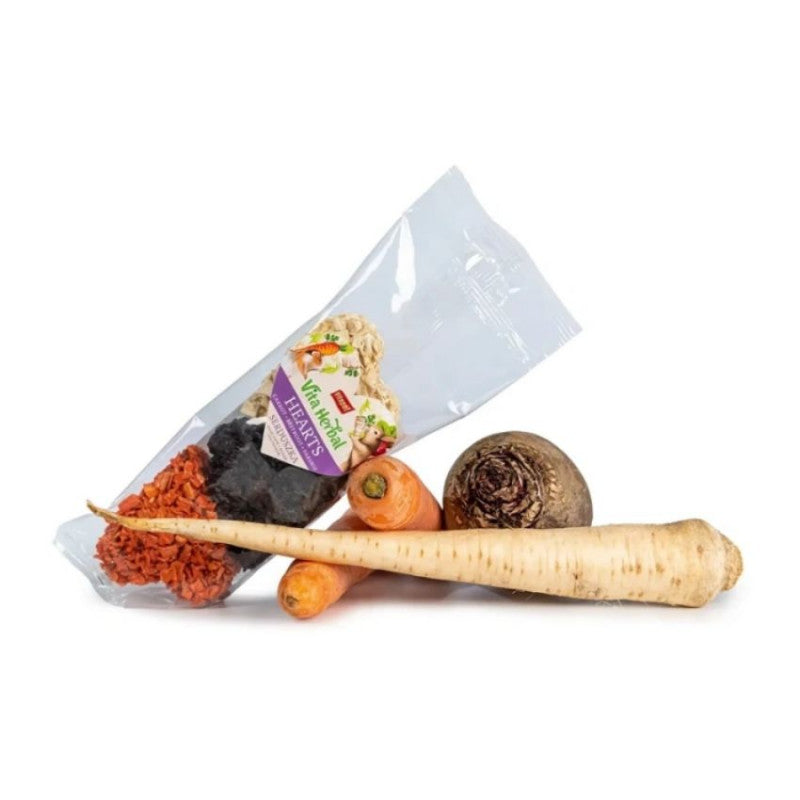 ZVP-4130 Vita Herbal Serca herbal - mix 3 szt/op (marchew, burak, pasternak) сушено лакомство за малки животни