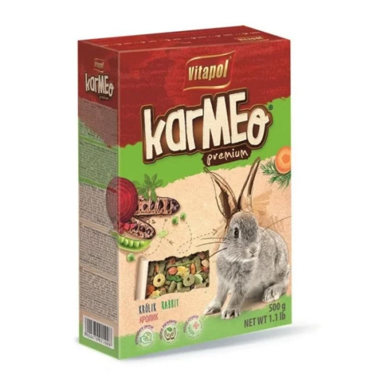 ZVP-1200 KARMEO PREMIUM complete food for rabbit, carton, 500 g храна за зайчета