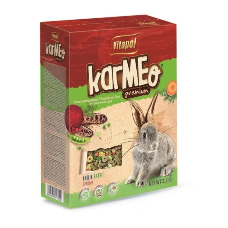 ZVP-1202 KARMEO PREMIUM complete food for rabbit, carton, 1 kg храна за зайчета