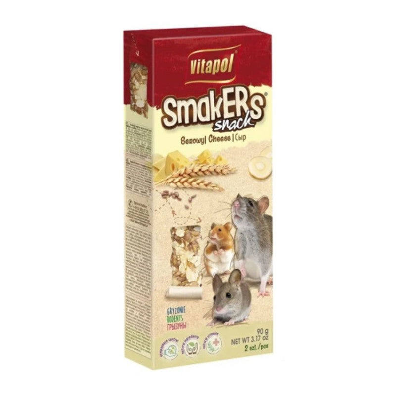 ZVP-1118 STANDARD Smakers snack for small animals, cheese, 2 pcs, 90 g стик лакомство за малки животни