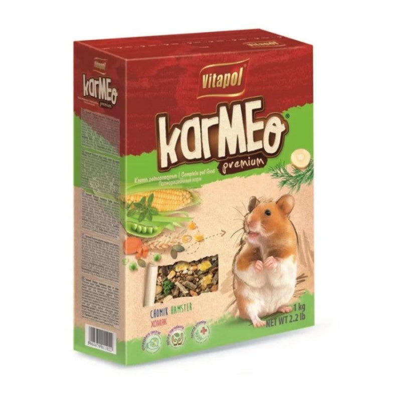 ZVP-1102 KARMEO PREMIUM complete food for hamster, carton, 1 kg храна за хамстери
