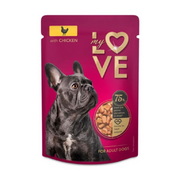 Пълноценен пауч за кучета My Love Adult dogs with chicken с Пилешко месо