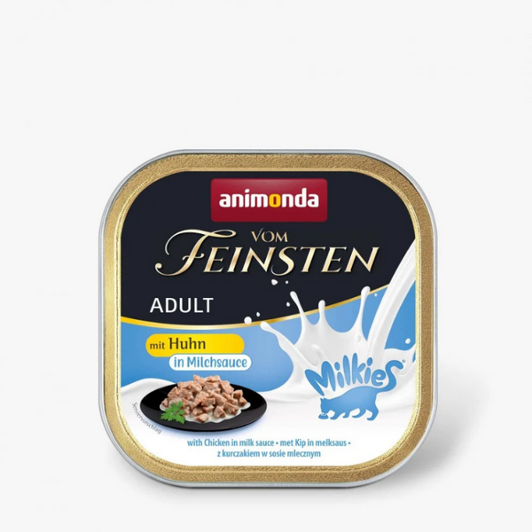 Vom Feinsten Cat Пастет с пилешко месо в млечен сос - 100 г