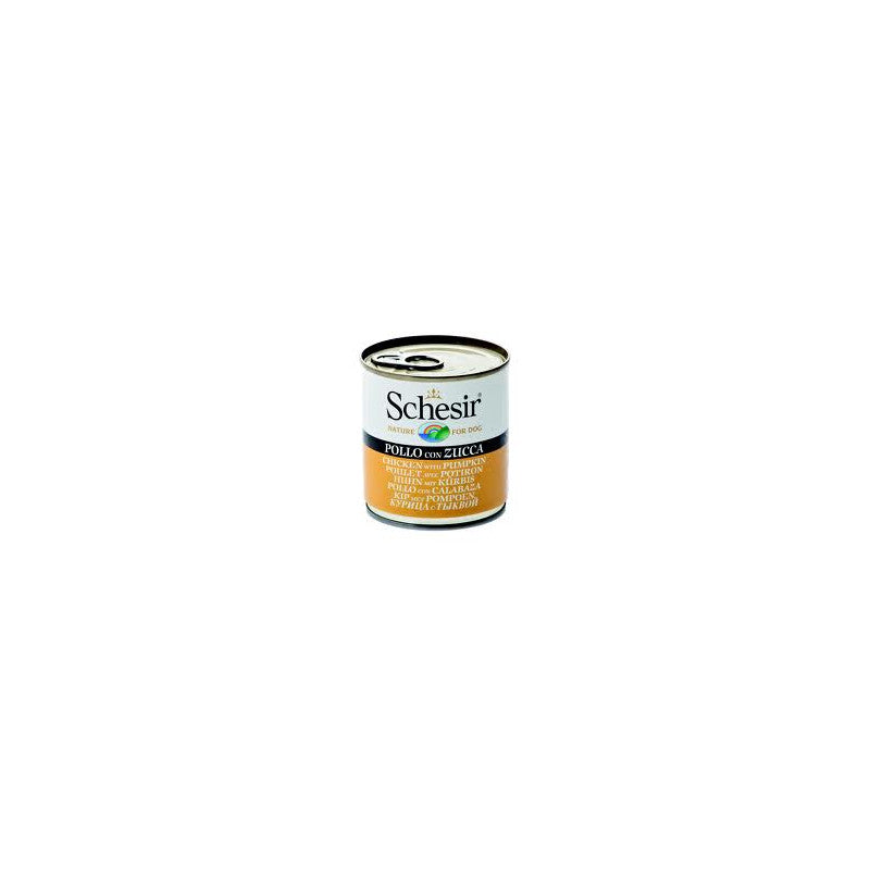 Agras Schesir Nature Chicken with Pumpkin Храна за кучета с пилешко месо и тиква 285 гр 