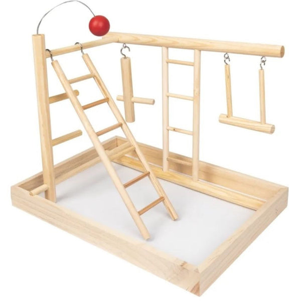 Голяма дървена площадка за птици - Flamingo PLAYGROUND LARGE 35 х 25 х 27 см 