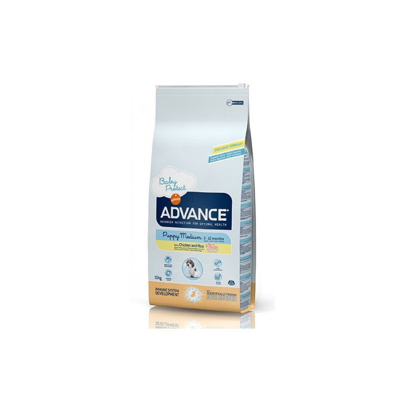 Advance Dog Baby Protect Medium за подрастващи кучета от средните породи 12кг.