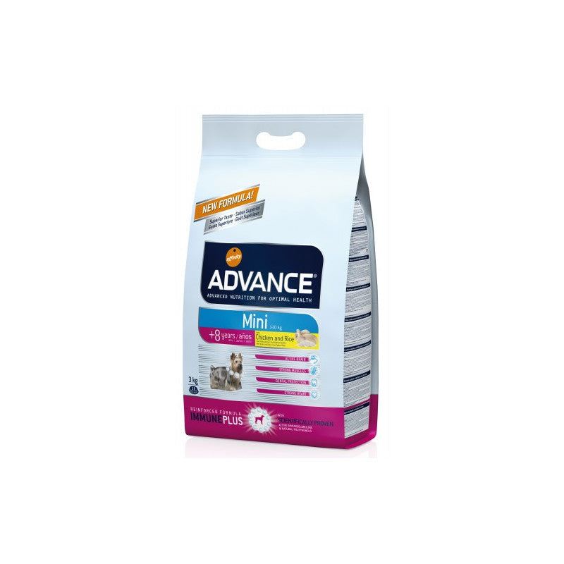 Advance Dog Mini Senior за възрастни кучета от малките породи 3кг. 