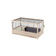 Дървена оборудвана клетка за зайци CAGE ARENA 100 BLACK 100х62.5х51см.