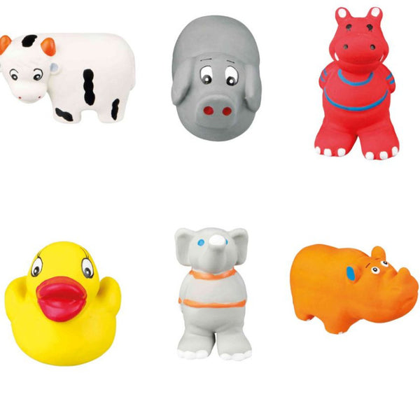 Латексова кучешка играчка Trixie Baby-Zoo figure различни видове животни