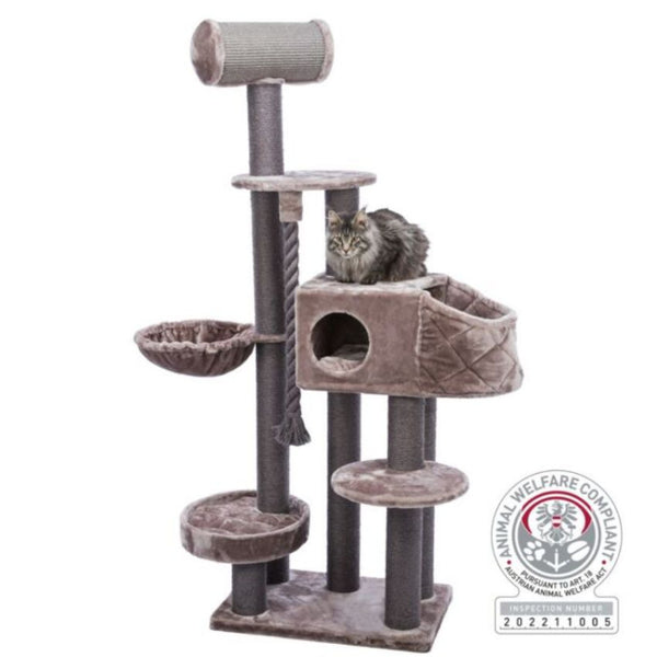 Котешка катерушка на пет нива Trixie Andres scratching post XXL подоходяща за котки и от едри породи