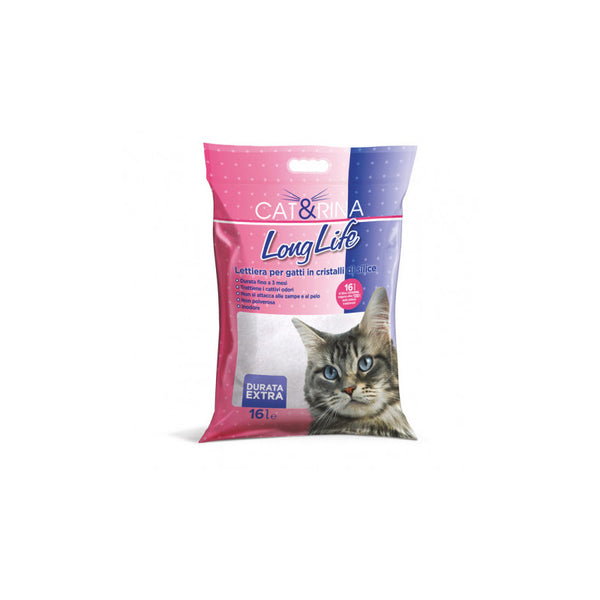 Cat&Rina Silica gel cat litter classica - супер абсорбираща силиконова тоалетна