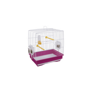 Оборудвана клетка за птици CAGE REKORD 1 WHITE 35,5х24,7х37см.
