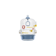 Оборудвана клетка за птици CAGE REGINA WHITE 32,5х48,5см.