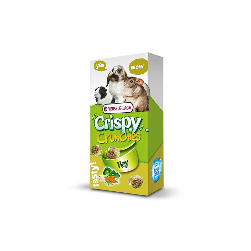 Versele Laga Crispy Chunkies with Hay лакомство за малки животни със сено 75гр.