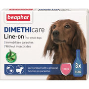Dimethicare Beaphar - спот он без инсектициди за дребни породи кучета до 15 кг.