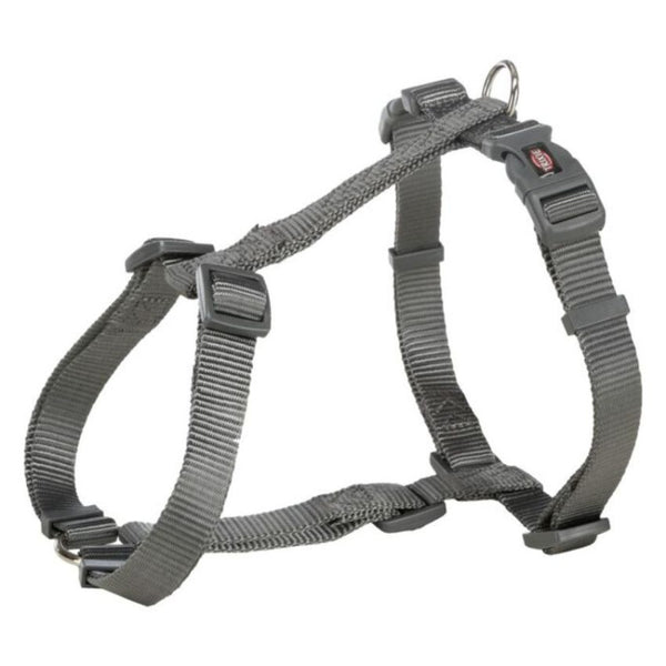 Нагръдник за куче Trixie Premium H-harness тип "H" с регулируема дължина, графитен цвят