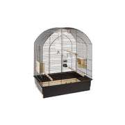 Оборудвана клетка за птици CAGE GRETA BLACK 69,5х44,5х84см.
