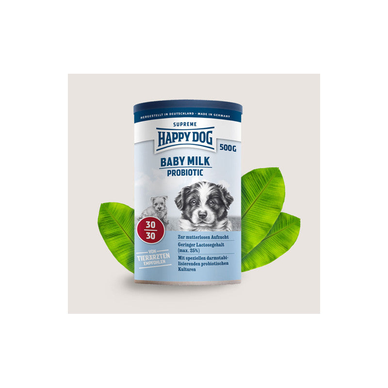 Happy Dog Baby Milk Probiotic - сухо мляко за бебета кученца с пробиотик 500гр
