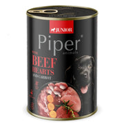 Храна за малки кучета Piper Junior консерва 400гр. Сърца и Моркови