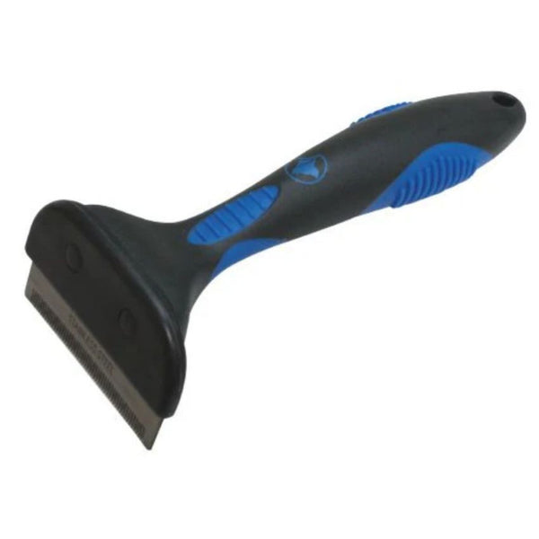 Грууминг инструмент за дългокосмести кучета Croci Powerfur Groomer за премахване на подкосъма S размер
