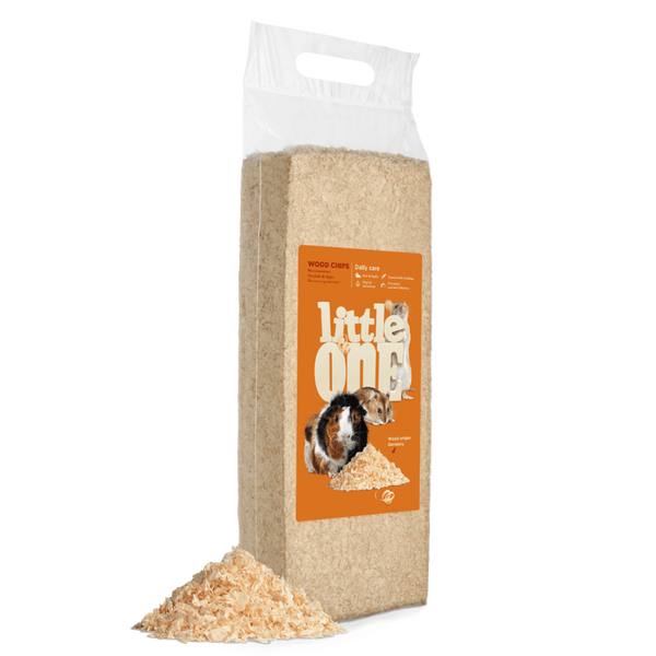 Натурален талаш Little One wood chips 800 грама с висока абсорбация, обезопрашен