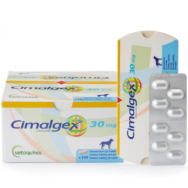 Vetoquinol - Cimalgex - противовъзпалителни дъвчащи таблетки 30 мг. / 16 табл.