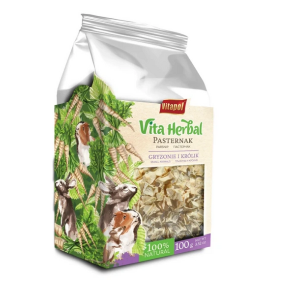 ZVP-4140 VITA HERBAL for small animals, parsnip, 1 pcs x 100 g сушени билки за малки животни/4бр в кутия/