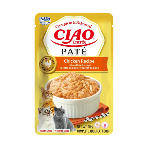 EU201Y CIAO Entrée Paté Chicken Recipe пауч за котки 40гр
