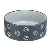 Керамична купа Trixie Ceramic Bowl "Jimmy" с дизайн на лапички