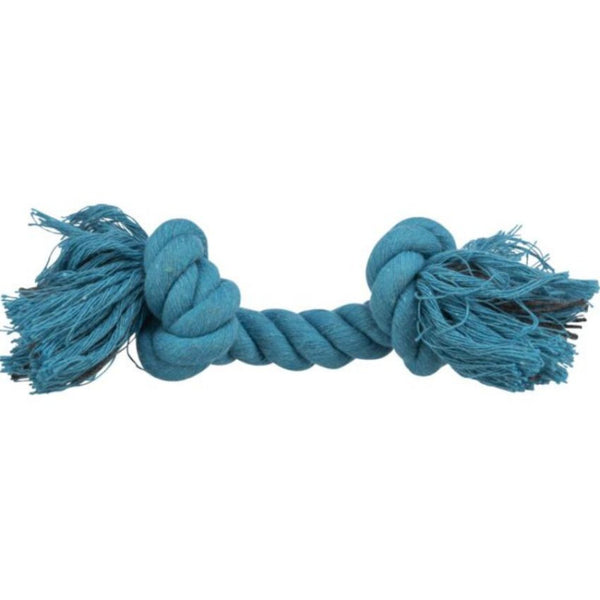 Кучешка играчка Trixie Rope въже за дърпане в син цвят 20 см