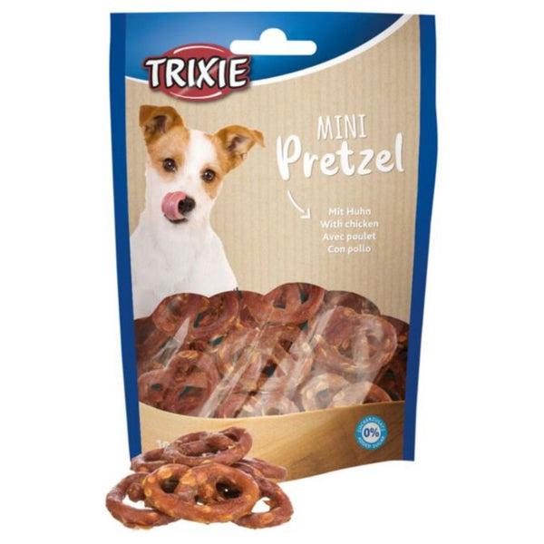 Лакомство за кучета Trixie Mini Pretzels - мини претцели с Пилешко месо