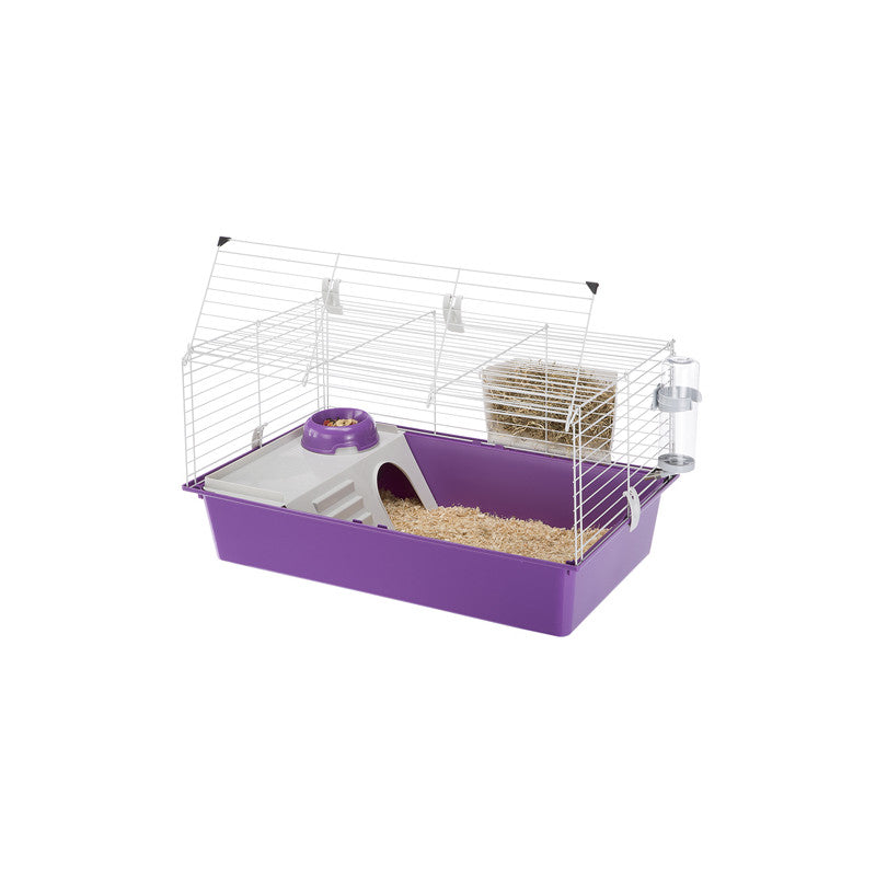 Оборудвана клетка за зайци RABBIT 80 CAVIE 79х49х43,5 см.