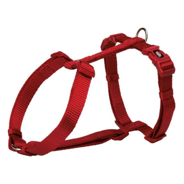 Нагръдник за куче Trixie Premium H-harness тип "H" с регулируема дължина,червен цвят