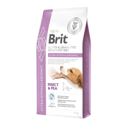 Пълноценна,хипоалергенна суха храна за кучета  Brit Veterinary Diets Dog Ultra-hypoallergenic  с насекоми и грах 