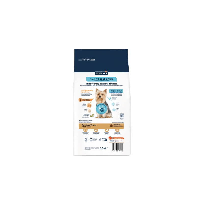 Advance Dog Yorkshire Terrier за кучета от породата Йоркширски териер 1,5кг. 