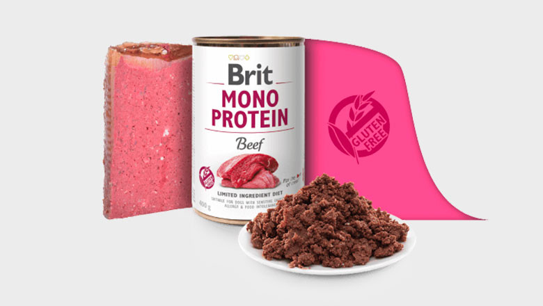Нова формула на консервираните (мокри) храни Брит със 100% месо. Вижте какво са променили.