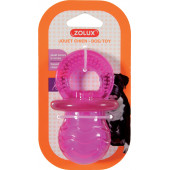 Играчка за кучета Zolux POP PACIFIER - силиконов биберон за гризане, розов