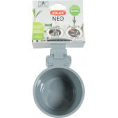 Пластмасова купа за храна и вода NEO Zolux - за прикрепяне към клетки и заграждения, 300мл