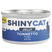 Пълноценна консервирана котки GimCat ShinyCat Jelly Tuna парченца риба тон в желе