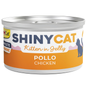 Пълноценна консервирана храна за подрастващи котенца GimCat SHINYCAT JELLY KITTEN CHICKEN парченца пилешко месо в желе