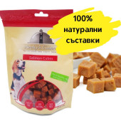 Органични лакомства за кучета Archy''s Cuisine Salmon Cubes - хапки със сочна сьомга 100gr