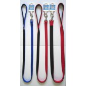 Повод за куче Miazoo 1.5х120см. черно и синьо