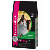 Eukanuba Adult Hairball - Indoor - Суха храна за котки отглеждани в домашни условия над 12 месечна възраст за пречистване на стомаха от косми