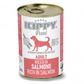 KIPPY Pate Salmon - Консервирана храна за кучета със сьомга 400гр.