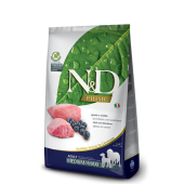 N&D Grain Free Medium/Maxi Adult - пълноценна храна с агнешко месо и боровинки, за кучета средни и едри породи над 12/18 месеца