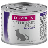 Eukanuba Dermatosis Cat - консерва за котки с алергии и кожни проблеми 200 гр.